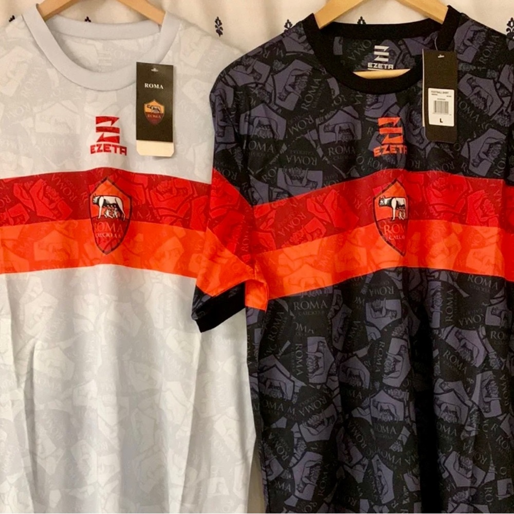 Roma soccer jersey limited edition